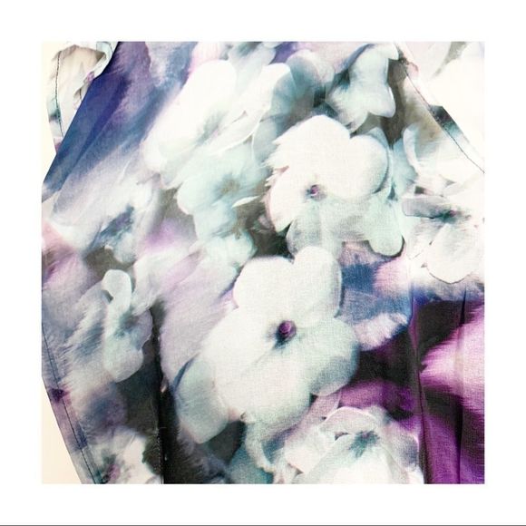 David Bitton Buffalo Floral Chiffon Tunic Top Sz S NWOT - Picture 7 of 11